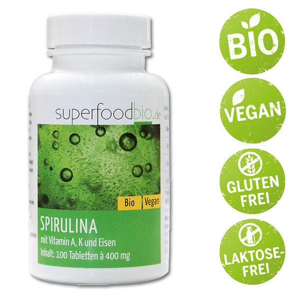 BIO Spirulina Tabletten 100 Stk.